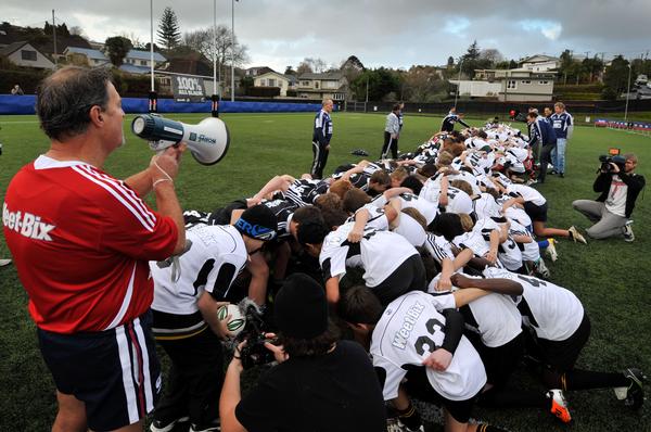 Weet-Bix world's largest scrum attempt